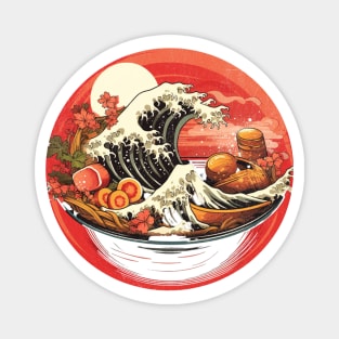 Great Wave Ramen Magnet